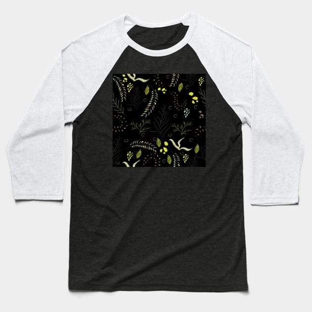 Algae Baseball T-Shirt by Kristina Stellar Scandinavian Land